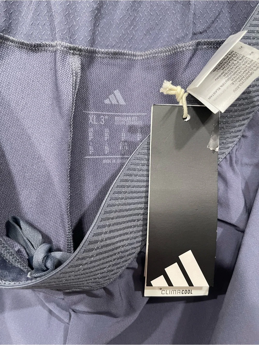 adidas Men's Slate Gray Athletic Shorts